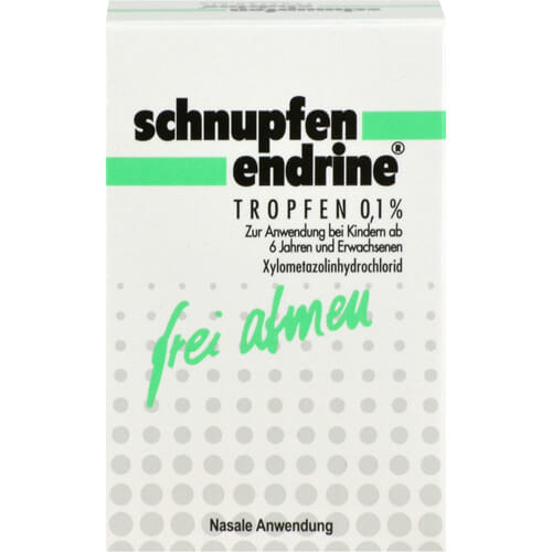 SCHNUPFEN ENDRINE 0,1% Nasentropfen SCHNUPFEN ENDRINE 0,1% Nasentropfen