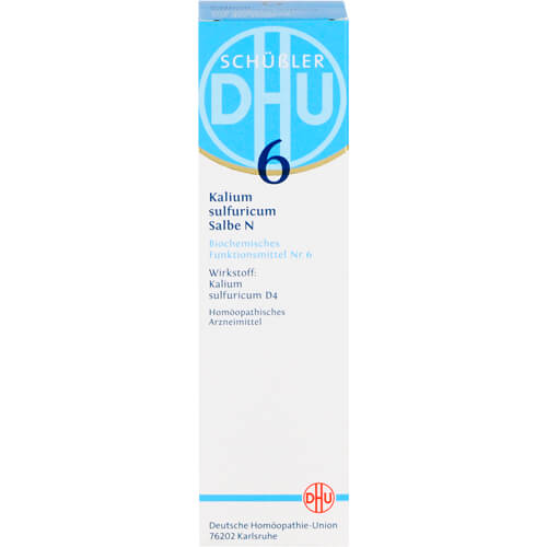 BIOCHEMIE DHU 6 Kalium sulfuricum N D 4 Salbe BIOCHEMIE DHU 6 Kalium sulfuricum N D 4 Salbe