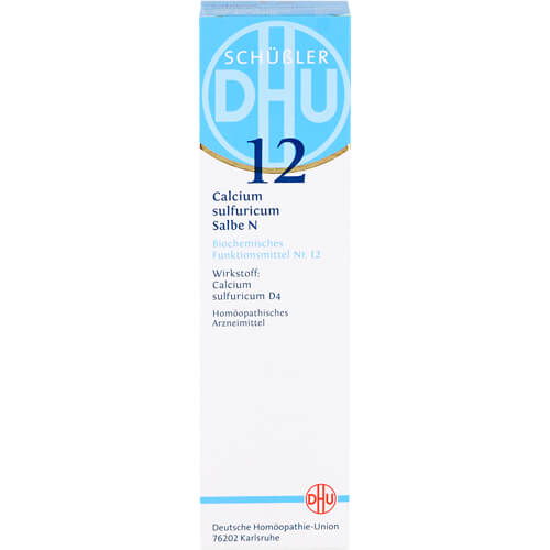 BIOCHEMIE DHU 12 Calcium sulfuricum N D 4 Salbe BIOCHEMIE DHU 12 Calcium sulfuricum N D 4 Salbe