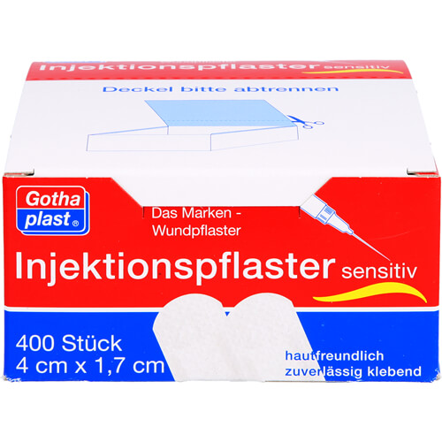 GOTHAPLAST Injektionspfl.sensitiv 1,7x4 cm GOTHAPLAST Injektionspfl.sensitiv 1,7x4 cm