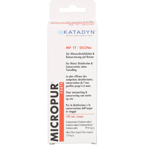 MICROPUR forte MF 1T Tabletten MICROPUR forte MF 1T Tabletten
