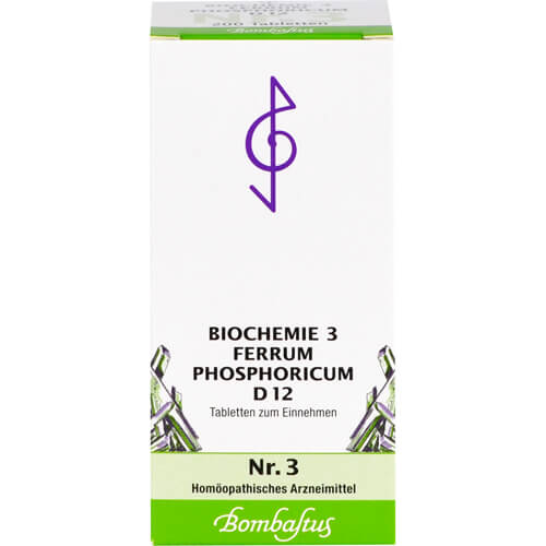 BIOCHEMIE 3 Ferrum phosphoricum D 12 Tabletten BIOCHEMIE 3 Ferrum phosphoricum D 12 Tabletten