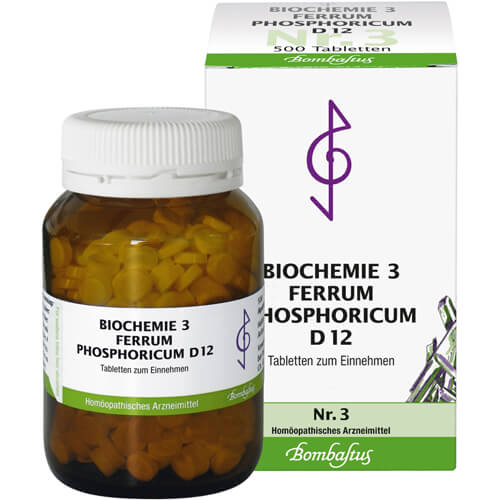 BIOCHEMIE 3 Ferrum phosphoricum D 12 Tabletten BIOCHEMIE 3 Ferrum phosphoricum D 12 Tabletten
