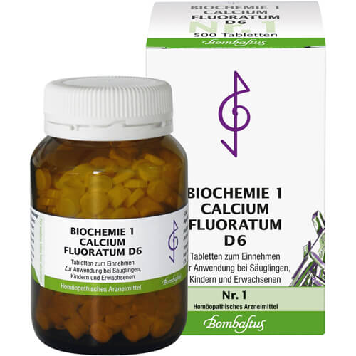 BIOCHEMIE 1 Calcium fluoratum D 6 Tabletten BIOCHEMIE 1 Calcium fluoratum D 6 Tabletten