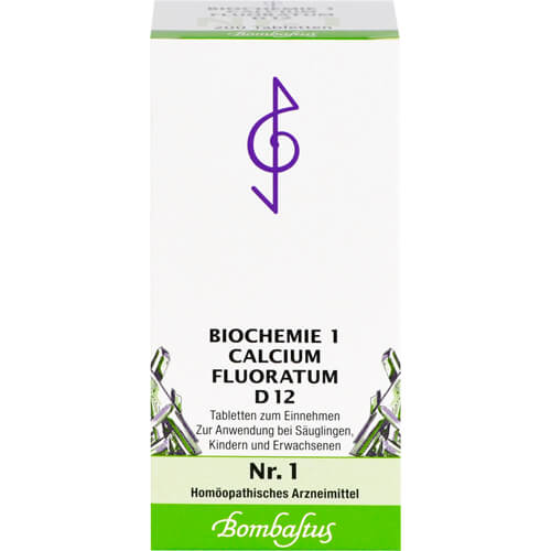 BIOCHEMIE 1 Calcium fluoratum D 12 Tabletten BIOCHEMIE 1 Calcium fluoratum D 12 Tabletten