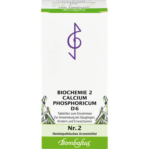 BIOCHEMIE 2 Calcium phosphoricum D 6 Tabletten BIOCHEMIE 2 Calcium phosphoricum D 6 Tabletten