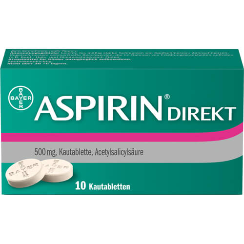 ASPIRIN Direkt Kautabletten ASPIRIN Direkt Kautabletten