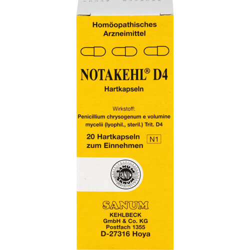NOTAKEHL D 4 Kapseln NOTAKEHL D 4 Kapseln