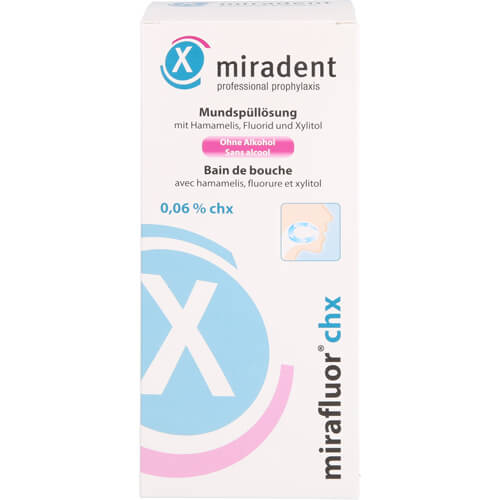 MIRADENT Mundspüllösung mirafluor CHX 0,06% MIRADENT Mundspüllösung mirafluor CHX 0,06%