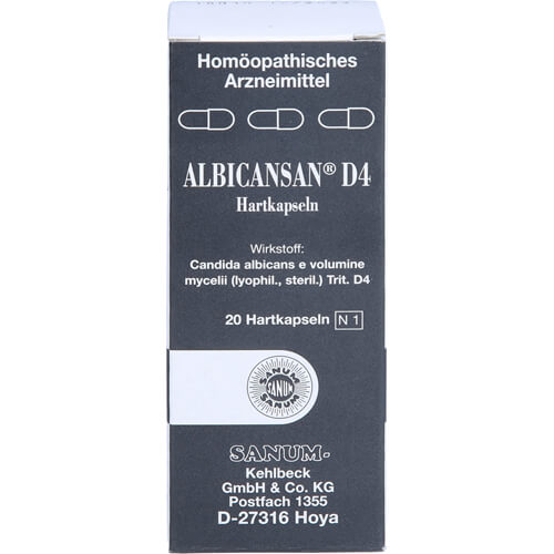 ALBICANSAN D 4 Kapseln ALBICANSAN D 4 Kapseln