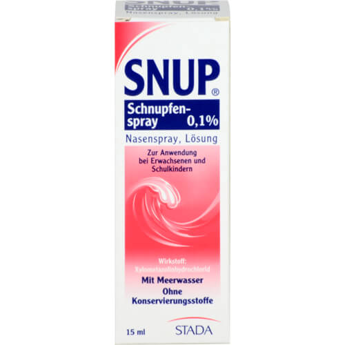 SNUP Schnupfenspray 0,1% Nasenspray SNUP Schnupfenspray 0,1% Nasenspray