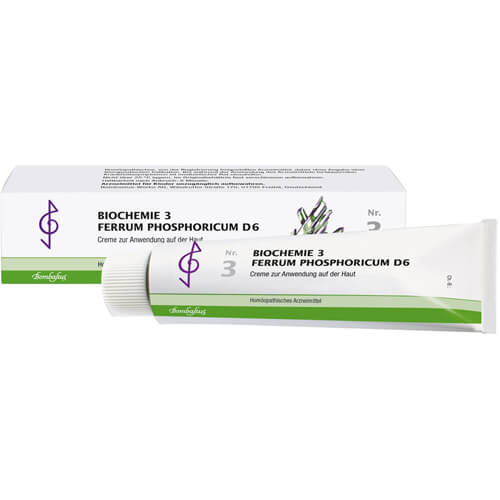 BIOCHEMIE 3 Ferrum phosphoricum D 6 Creme BIOCHEMIE 3 Ferrum phosphoricum D 6 Creme