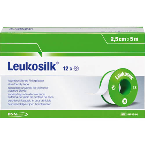 LEUKOSILK 2,5 cmx5 m LEUKOSILK 2,5 cmx5 m