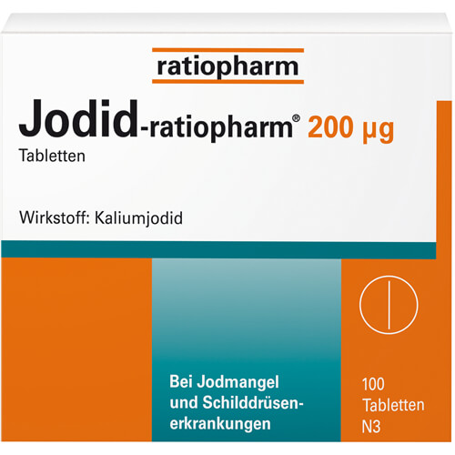 JODID-ratiopharm 200 μg Tabletten JODID-ratiopharm 200 μg Tabletten