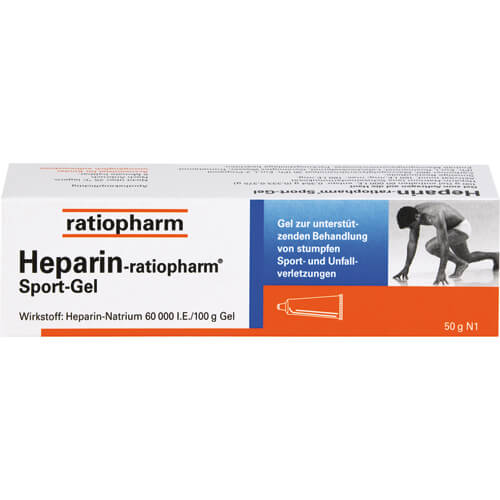 HEPARIN-RATIOPHARM Sport Gel HEPARIN-RATIOPHARM Sport Gel