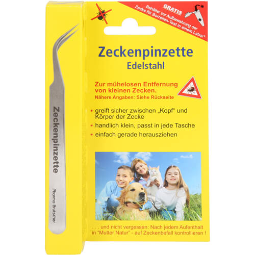 ZECKENPINZETTE Chirurgenstahl ZECKENPINZETTE Chirurgenstahl