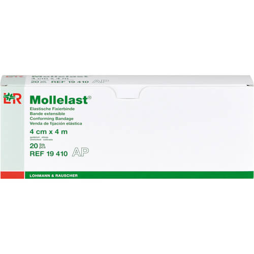 MOLLELAST Binden 4 cmx4 m weiß MOLLELAST Binden 4 cmx4 m weiß
