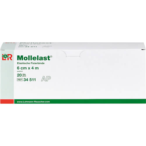 MOLLELAST Binden 6 cmx4 m weiß MOLLELAST Binden 6 cmx4 m weiß