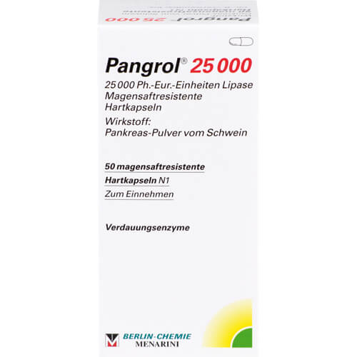 PANGROL 25.000 Hartkps.m.magensaftr.überz.Pell. PANGROL 25.000 Hartkps.m.magensaftr.überz.Pell.