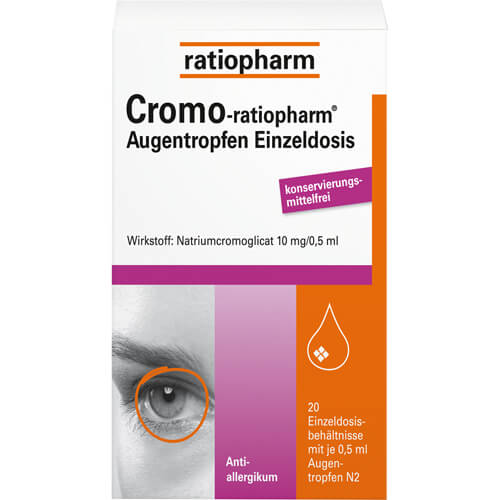 CROMO-RATIOPHARM Augentropfen Einzeldosis CROMO-RATIOPHARM Augentropfen Einzeldosis