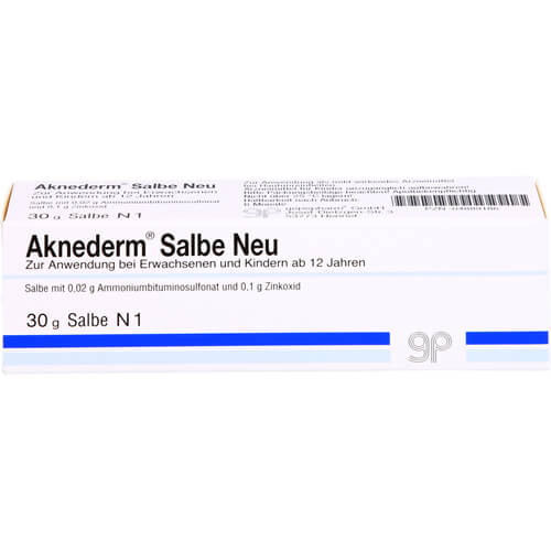 AKNEDERM Salbe Neu AKNEDERM Salbe Neu