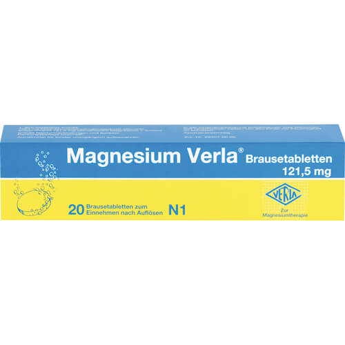 MAGNESIUM VERLA Brausetabletten MAGNESIUM VERLA Brausetabletten