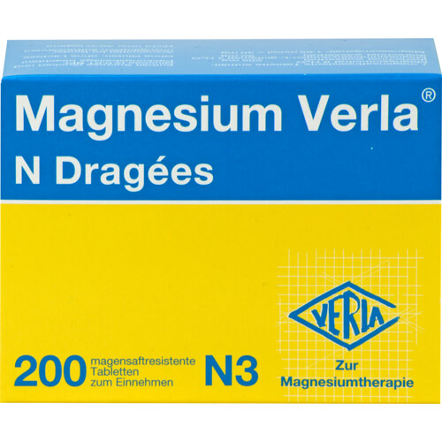 MAGNESIUM VERLA N Dragees MAGNESIUM VERLA N Dragees