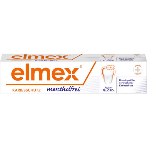 ELMEX mentholfrei Zahnpasta m.Faltschachtel ELMEX mentholfrei Zahnpasta m.Faltschachtel