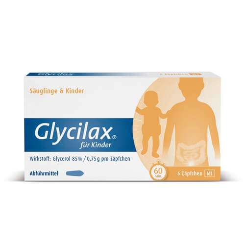 GLYCILAX Suppositorien für Kinder GLYCILAX Suppositorien für Kinder