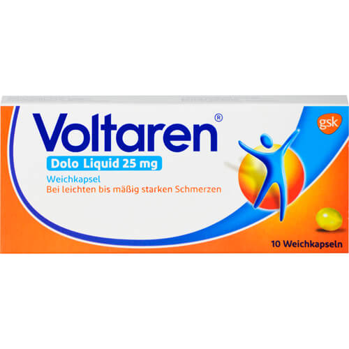 VOLTAREN Dolo Liquid 25 mg Weichkapseln VOLTAREN Dolo Liquid 25 mg Weichkapseln