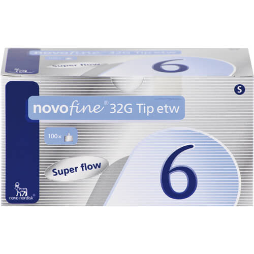 NOVOFINE Nadeln 32 G 6 mm NOVOFINE Nadeln 32 G 6 mm