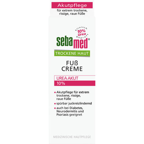 SEBAMED Trockene Haut 10% Urea akut Fußcreme SEBAMED Trockene Haut 10% Urea akut Fußcreme
