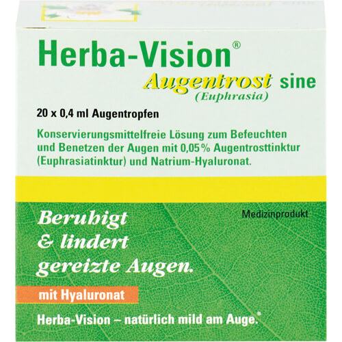 HERBA-VISION Augentrost sine Augentropfen HERBA-VISION Augentrost sine Augentropfen