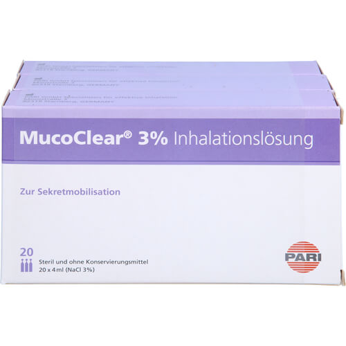 MUCOCLEAR 3% NaCl Inhalationslösung MUCOCLEAR 3% NaCl Inhalationslösung