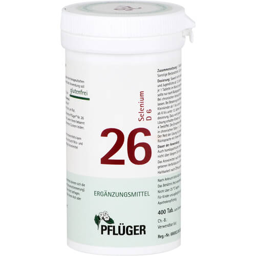 BIOCHEMIE Pflüger 26 Selenium D 6 Tabletten BIOCHEMIE Pflüger 26 Selenium D 6 Tabletten