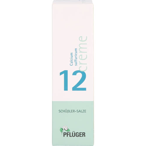 BIOCHEMIE Pflüger 12 Calcium sulfuricum Creme BIOCHEMIE Pflüger 12 Calcium sulfuricum Creme