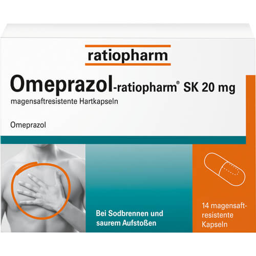OMEPRAZOL-ratiopharm SK 20 mg magensaftr.Hartkaps. OMEPRAZOL-ratiopharm SK 20 mg magensaftr.Hartkaps.