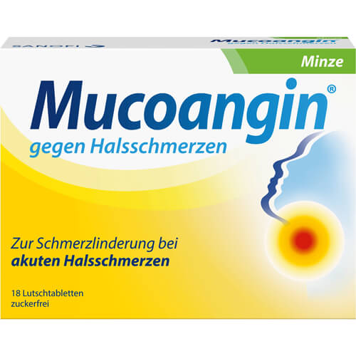 MUCOANGIN Minze 20 mg Lutschtabletten MUCOANGIN Minze 20 mg Lutschtabletten