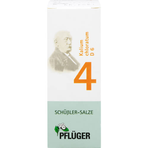 BIOCHEMIE Pflüger 4 Kalium chloratum D 6 Tabletten BIOCHEMIE Pflüger 4 Kalium chloratum D 6 Tabletten