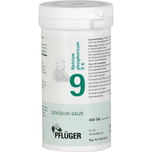 BIOCHEMIE Pflüger 9 Natrium phosphoricum D 6 Tabl. BIOCHEMIE Pflüger 9 Natrium phosphoricum D 6 Tabl.