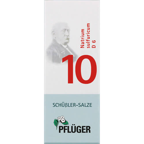 BIOCHEMIE Pflüger 10 Natrium sulfuricum D 6 Tabl. BIOCHEMIE Pflüger 10 Natrium sulfuricum D 6 Tabl.