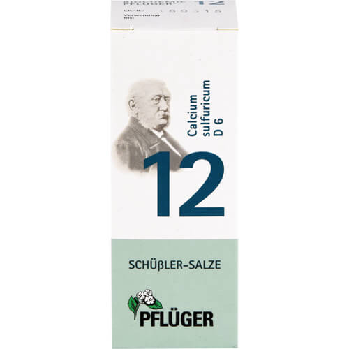 BIOCHEMIE Pflüger 12 Calcium sulfuricum D 6 Tabl. BIOCHEMIE Pflüger 12 Calcium sulfuricum D 6 Tabl.