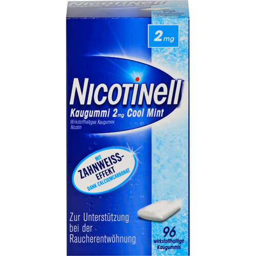 NICOTINELL Kaugummi Cool Mint 2 mg NICOTINELL Kaugummi Cool Mint 2 mg
