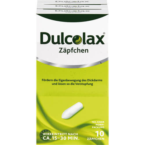 DULCOLAX 10 mg Zäpfchen DULCOLAX 10 mg Zäpfchen