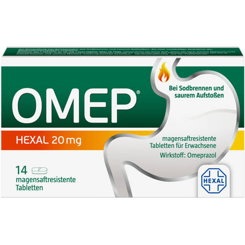 OMEP HEXAL 20 mg magensaftresistente Tabletten OMEP HEXAL 20 mg magensaftresistente Tabletten