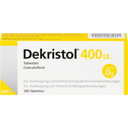 DEKRISTOL 400 I.E. Tabletten DEKRISTOL 400 I.E. Tabletten