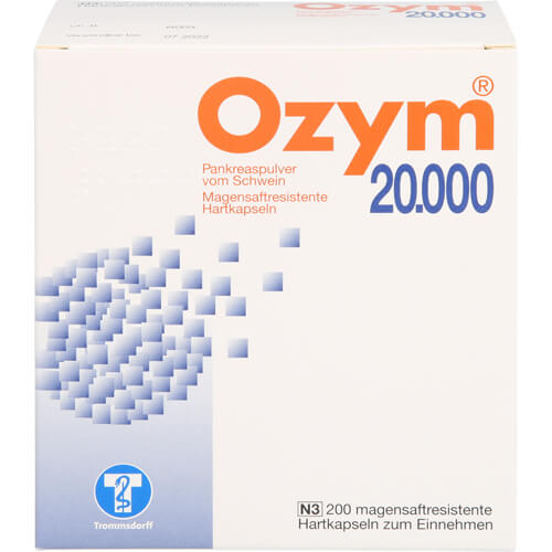 OZYM 20.000 Hartkapseln magensaftr. OZYM 20.000 Hartkapseln magensaftr.