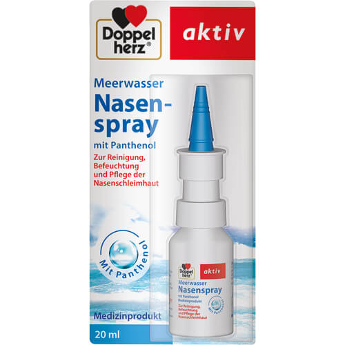DOPPELHERZ Meerwasser Nasenspray mit Panthenol DOPPELHERZ Meerwasser Nasenspray mit Panthenol