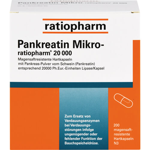 PANKREATIN Mikro-ratio.20.000 magensaftr.Hartkaps. PANKREATIN Mikro-ratio.20.000 magensaftr.Hartkaps.
