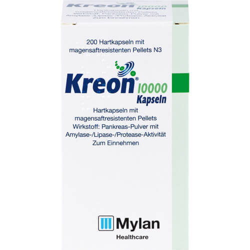 KREON 10.000 Hartkps.m.magensaftr.überz.Pellets KREON 10.000 Hartkps.m.magensaftr.überz.Pellets
